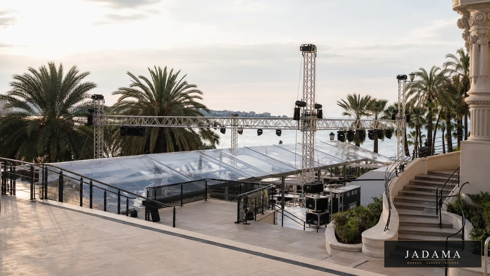 Cannes palais preparation