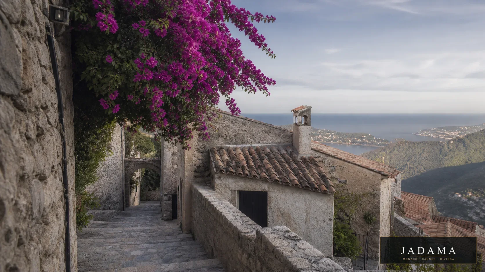 Eze village stone