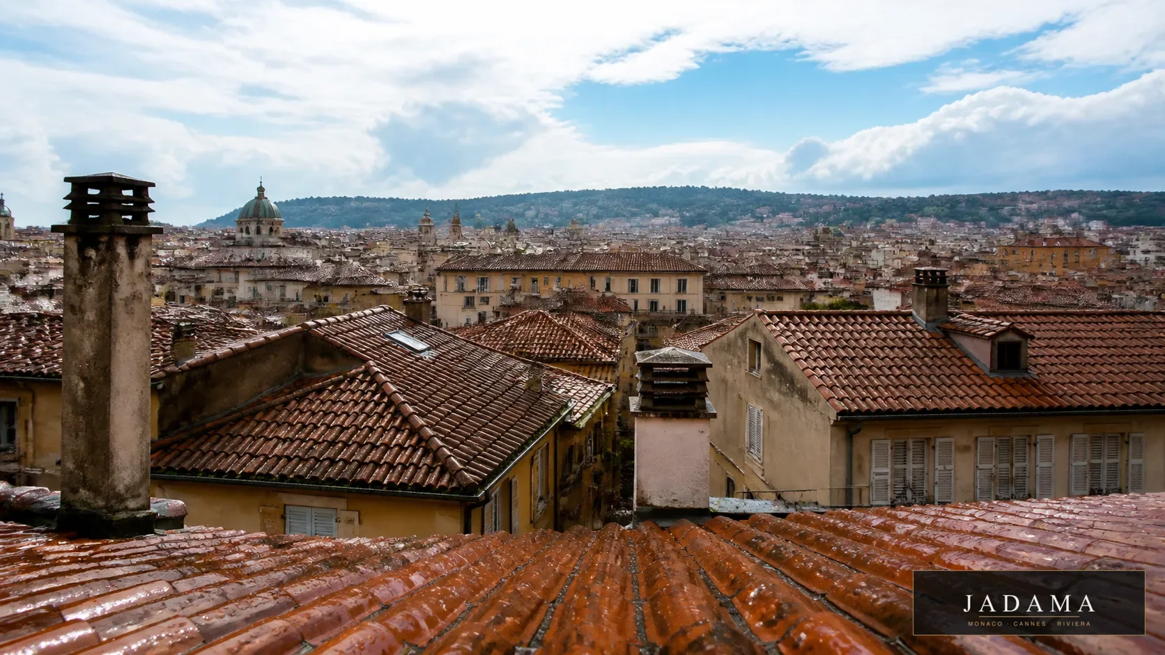 Nice rooftops rain
