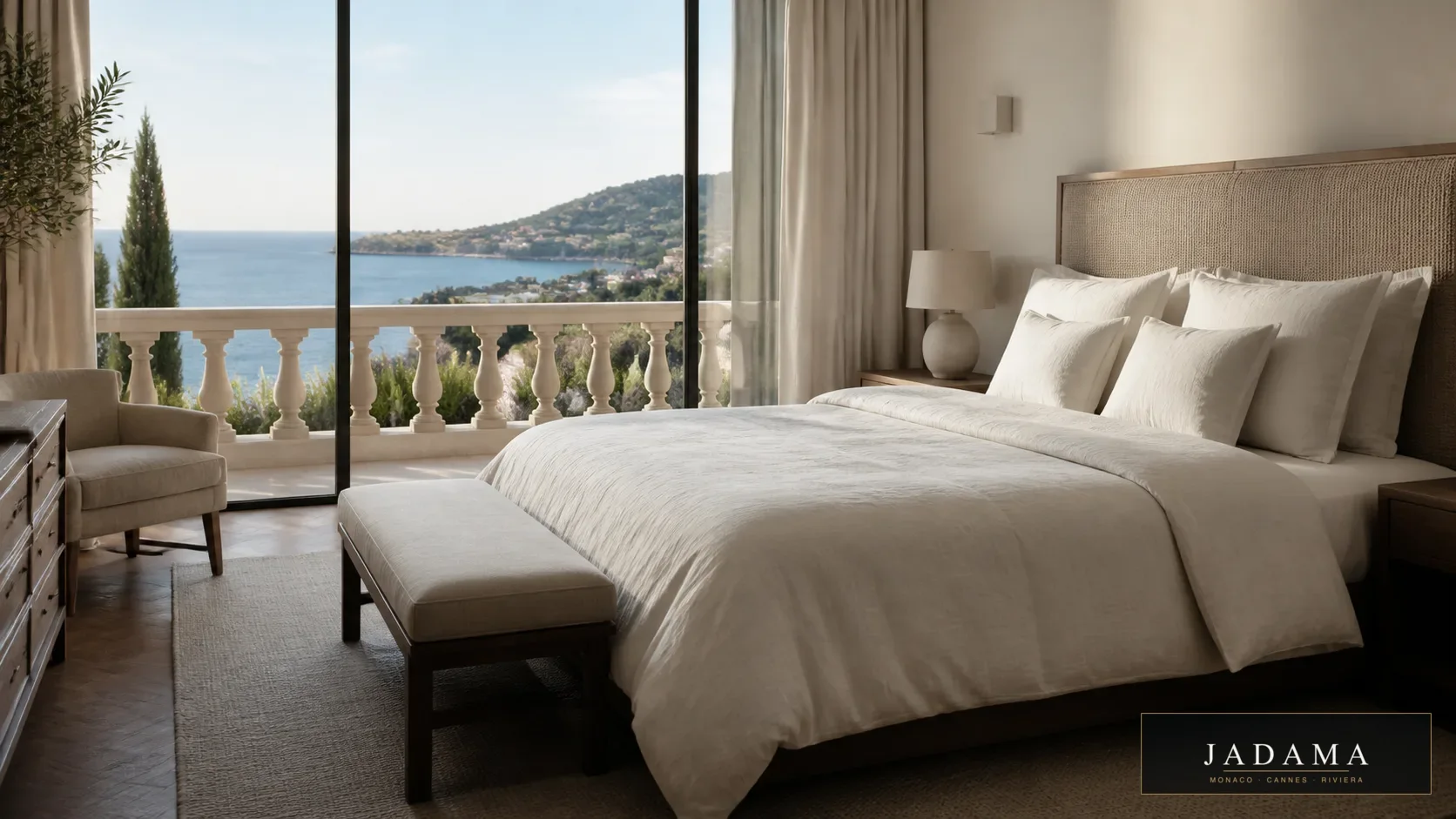 Villa bedroom prepared