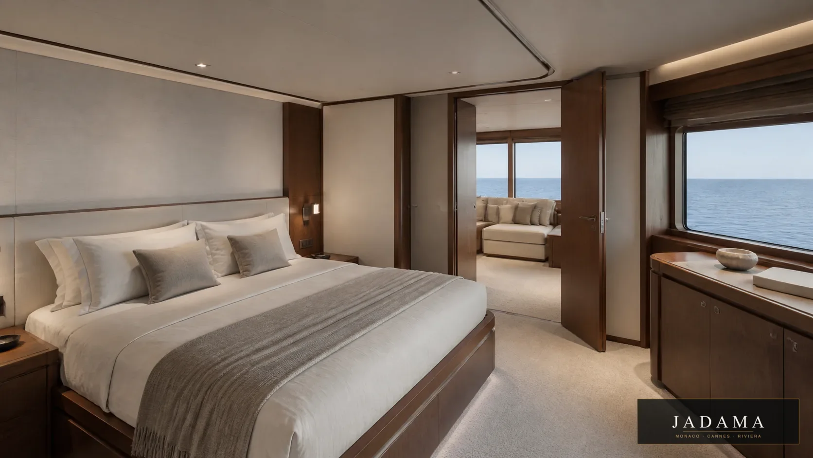 Yacht cabin detail